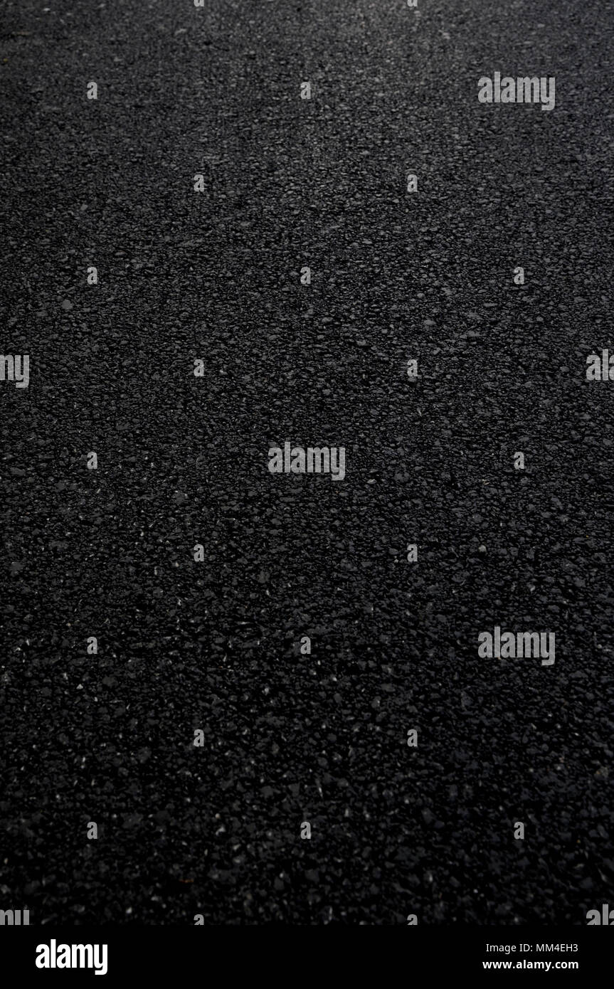 Black asphalt texture Stock Photo