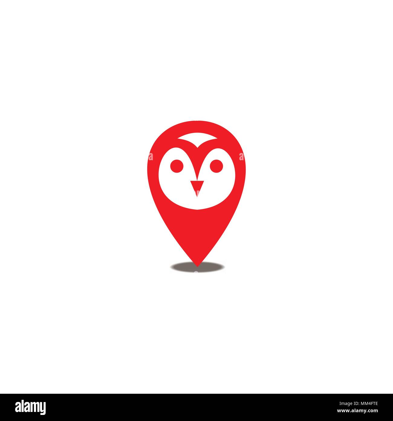 Owl logo design, bird logo, vector icons Stock Vector Image & Art - Alamy