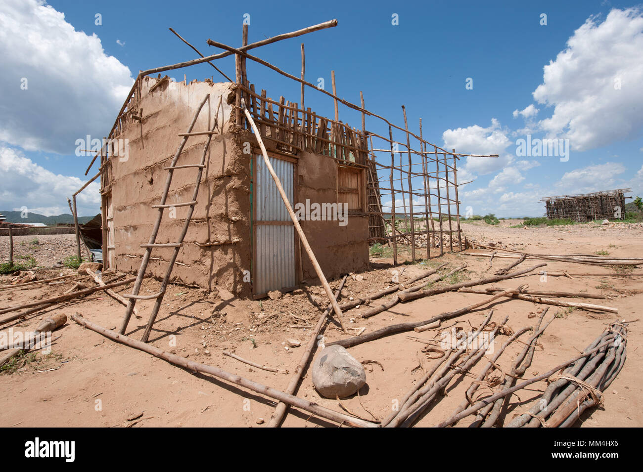 Ghana house roof hires stock photography and images Alamy