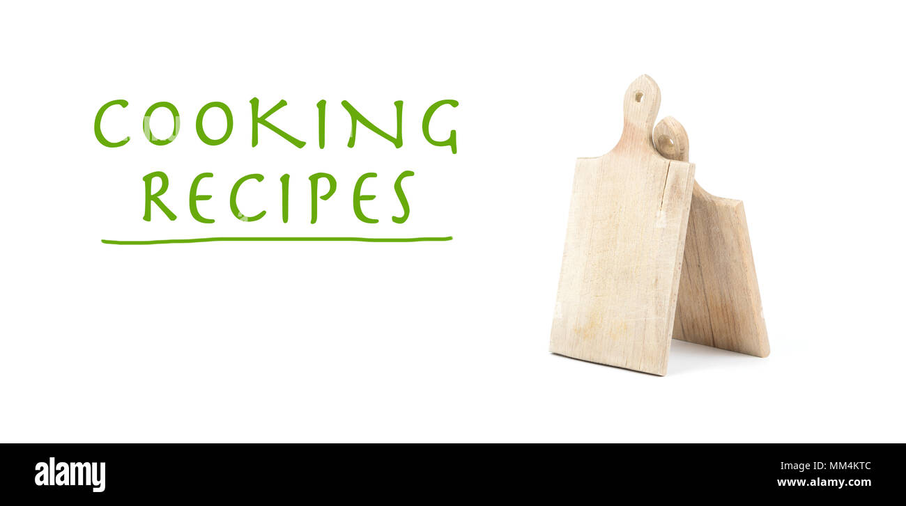 Recipes word written on Cut Out Stock Images & Pictures - Alamy