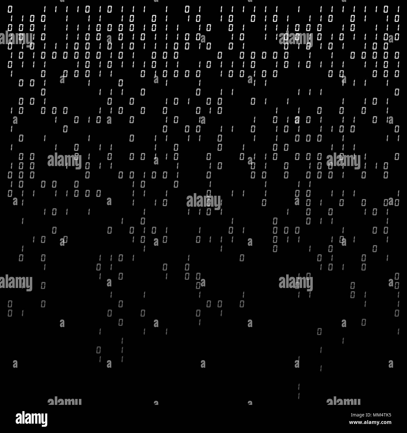 Binary Code Wallpaper Black And White