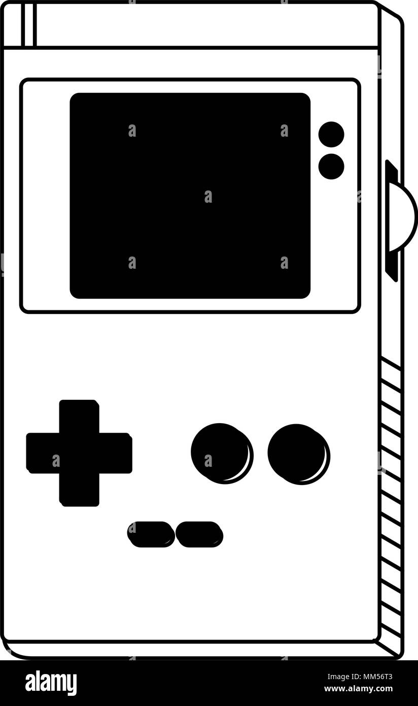 Vintage video game screen Black and White Stock Photos & Images - Alamy