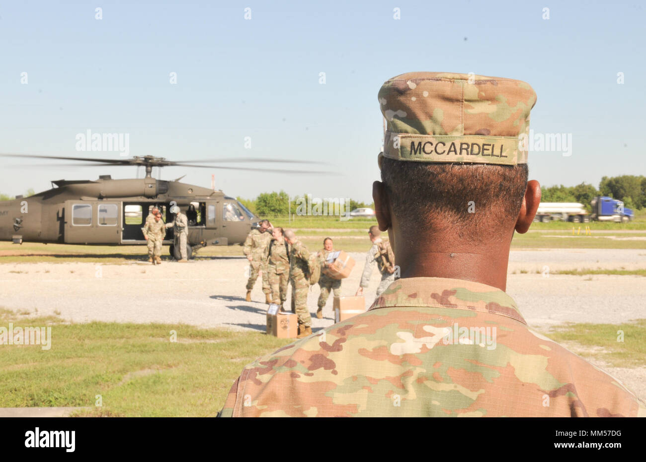 Task Force 56 Command Sgt. Maj. Murphy McCardell, Joint Task Force 56 command ...