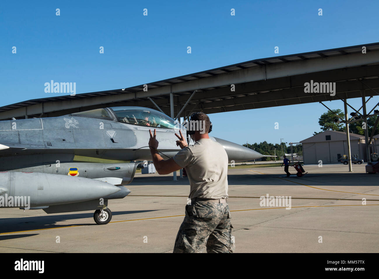 U.S. Air Force Senior Airman Matthew Kuperus, 20th Aircraft Maintenance ...