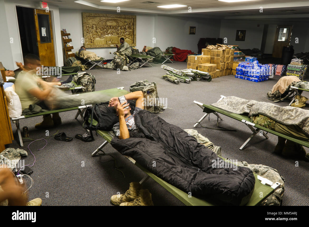 Soldiers Serving With The 112th Cavalry Regiment Texas