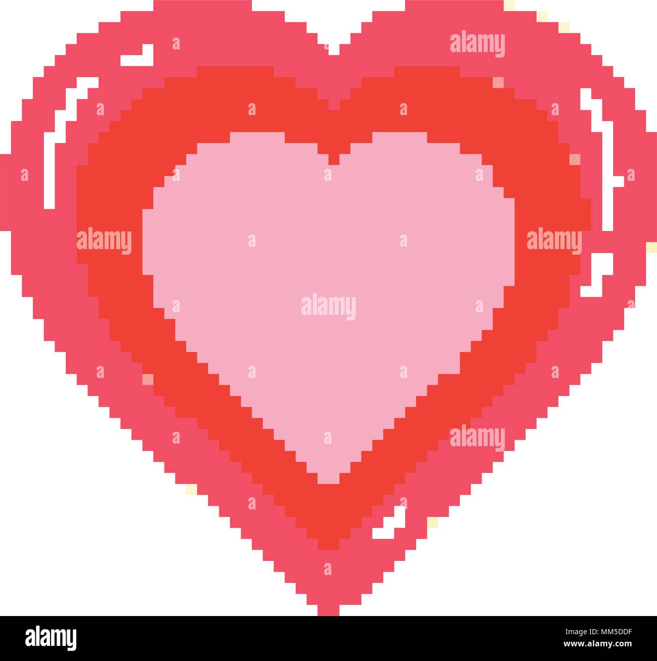 love heart symbol of passion style Stock Vector Image & Art - Alamy