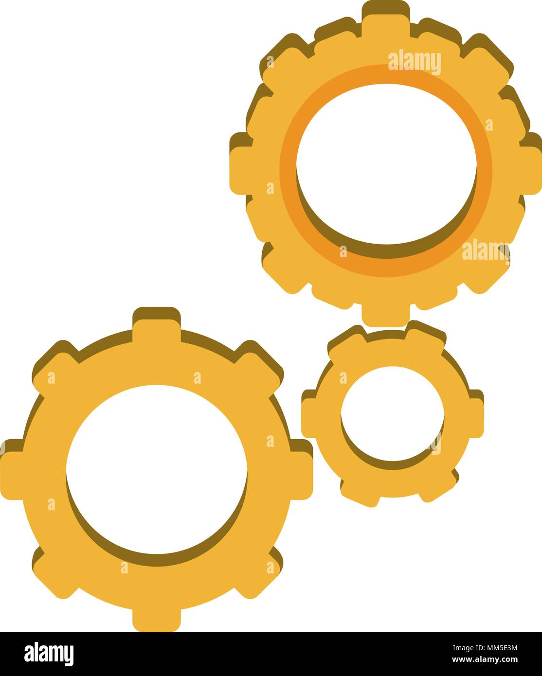 technical gear process engineering industry Stock Vector Image & Art ...