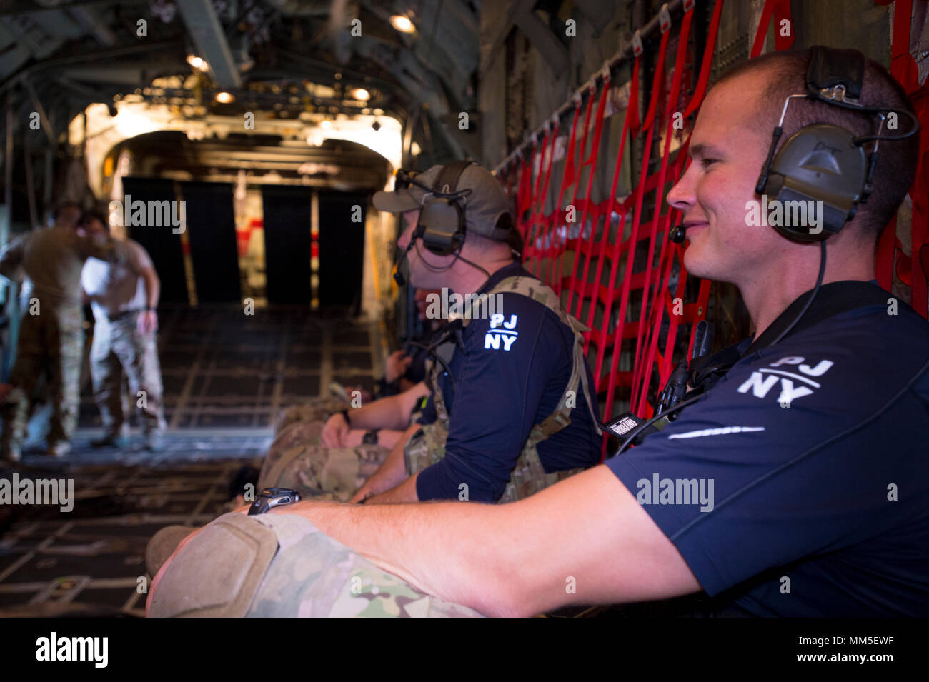 MSgt Samuel Prescott, Pararescueman from the 103rd Rescue Squadron ...