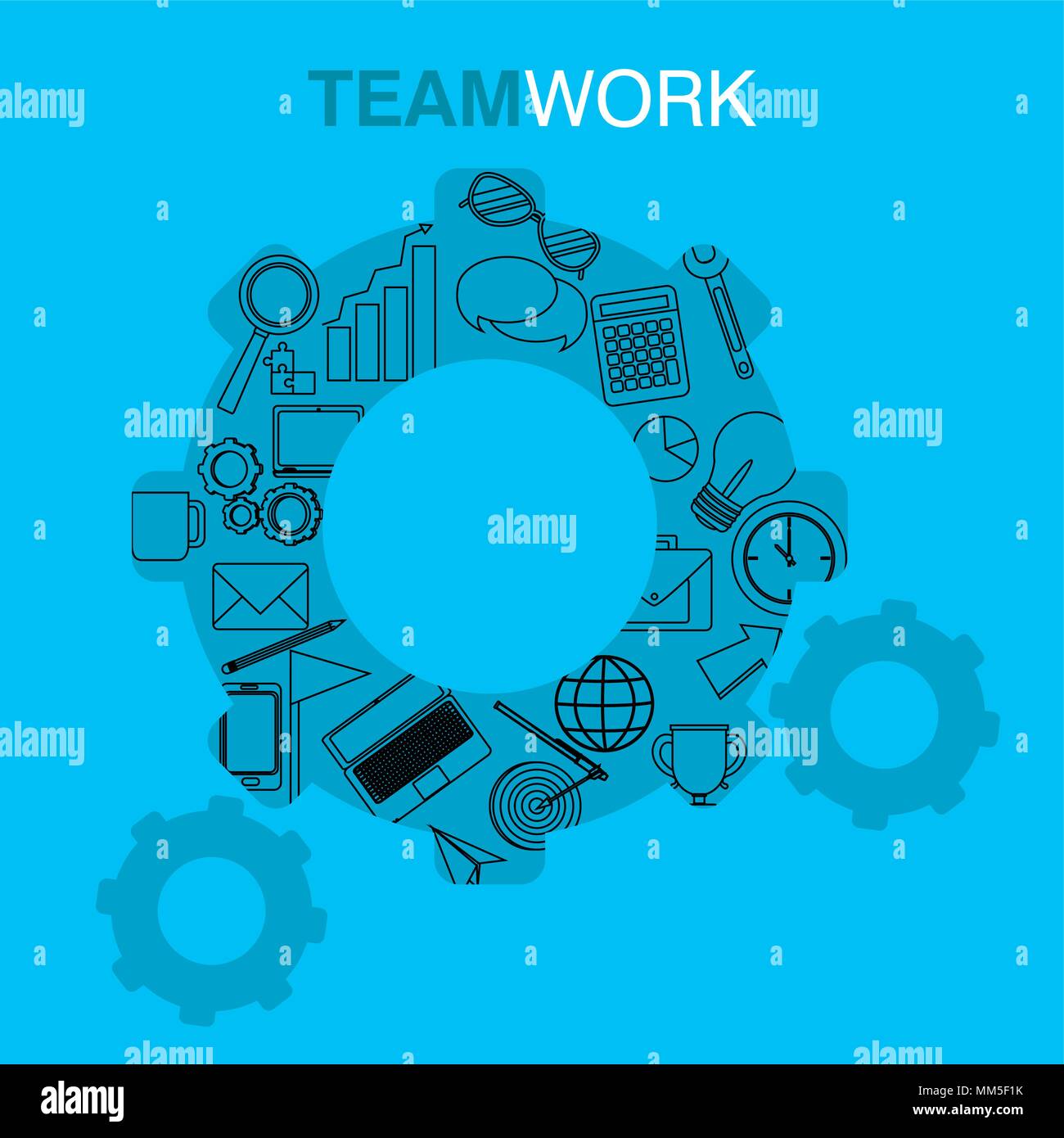 Business teamwork concept Stock Vector Image & Art - Alamy