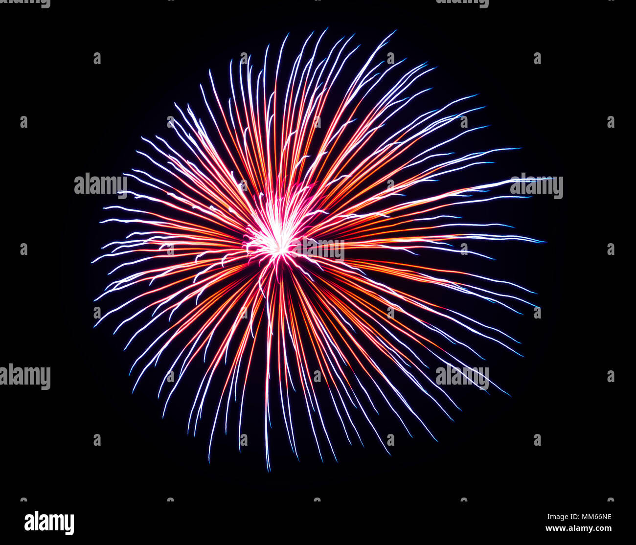 Beautiful fireworks during new hi-res stock photography and images - Alamy