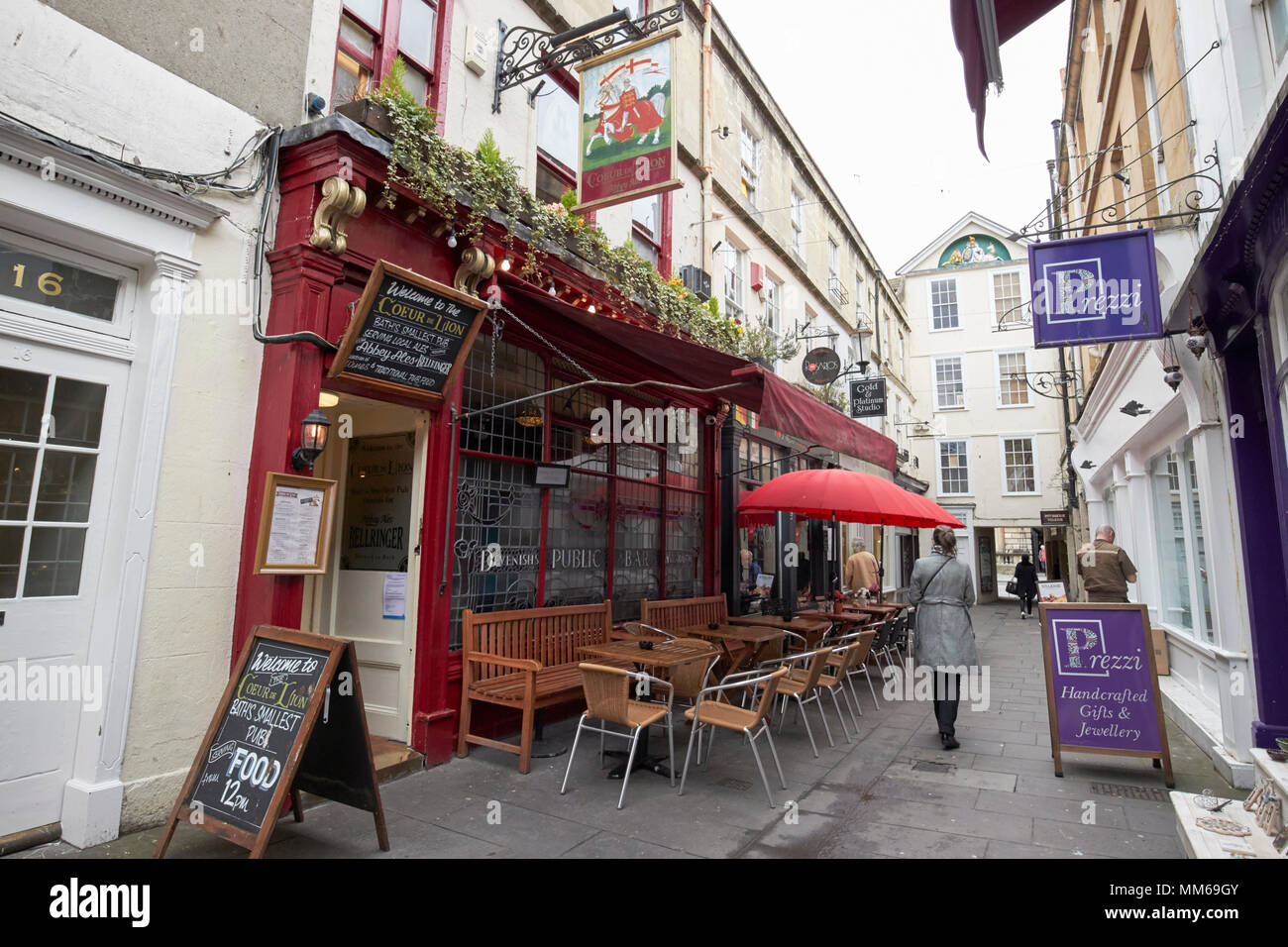 The Coeur de Lion pub baths smallest and baths only brewery Bath