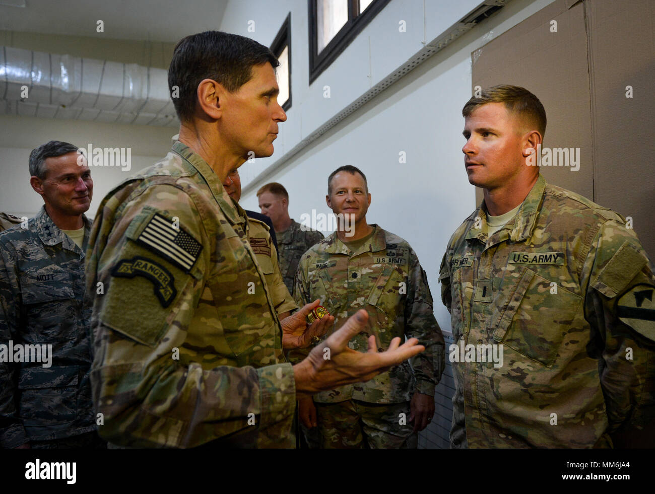 U.S. Army Gen. Joseph Votel, U.S. Central Command commander, speaks ...