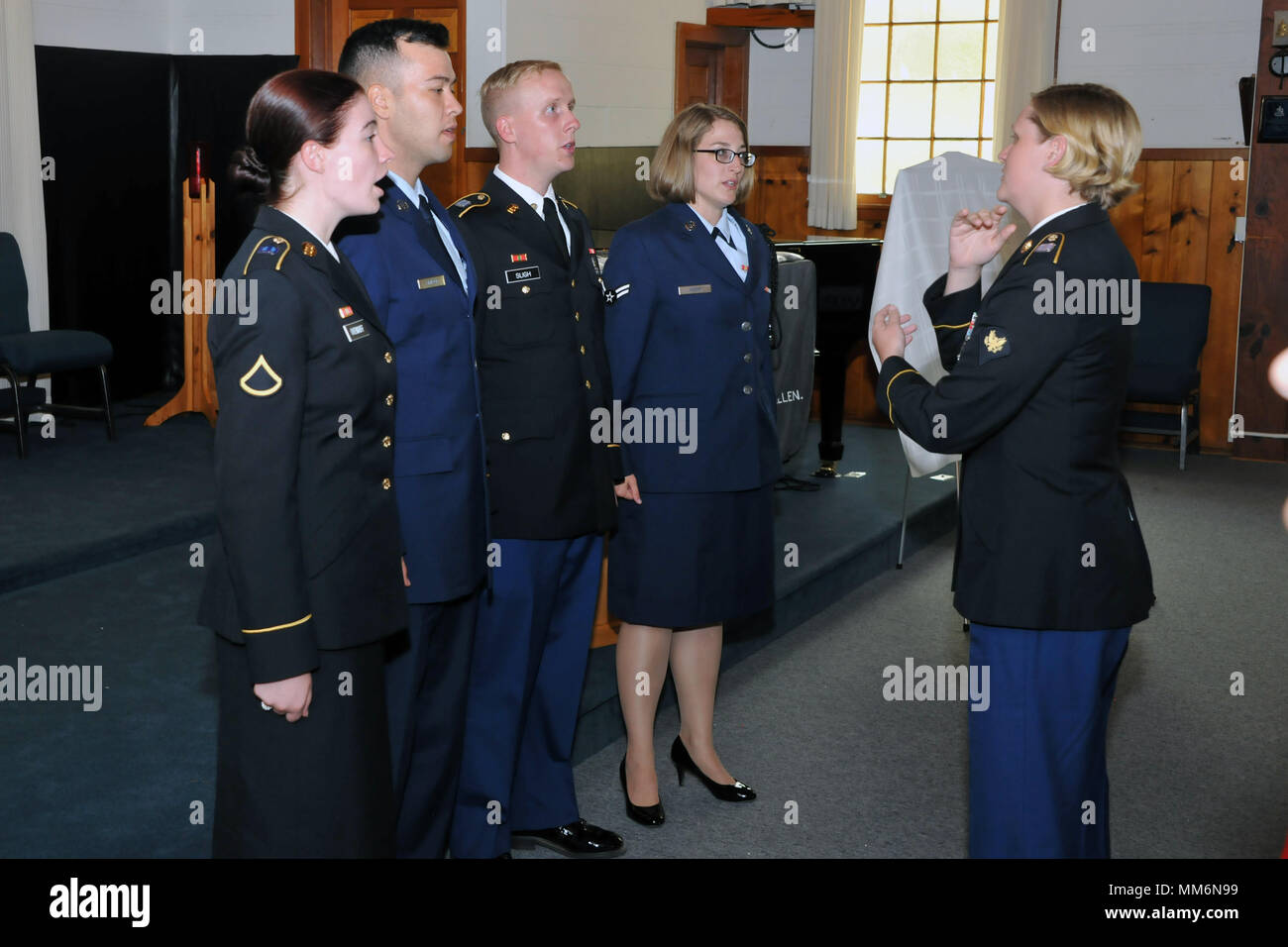 The JointService Choir at the Defense Language Institute Foreign