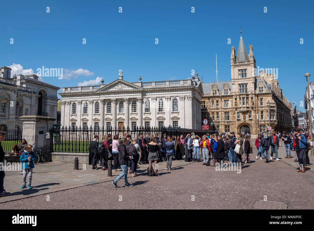 Gonville and Caius College, Cambridge city centre. Stock Photo