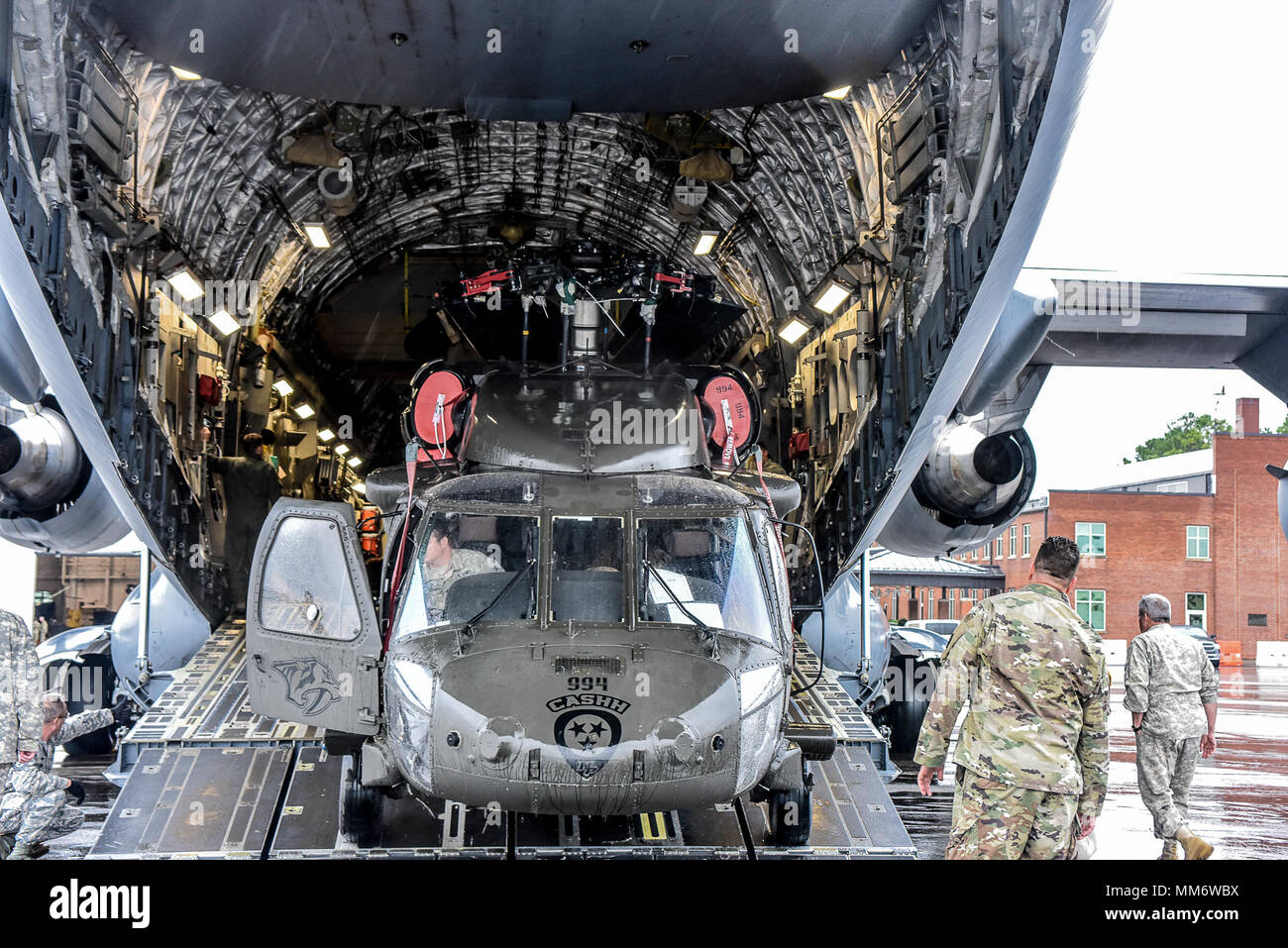 C 17 On Aircraft Carrier
