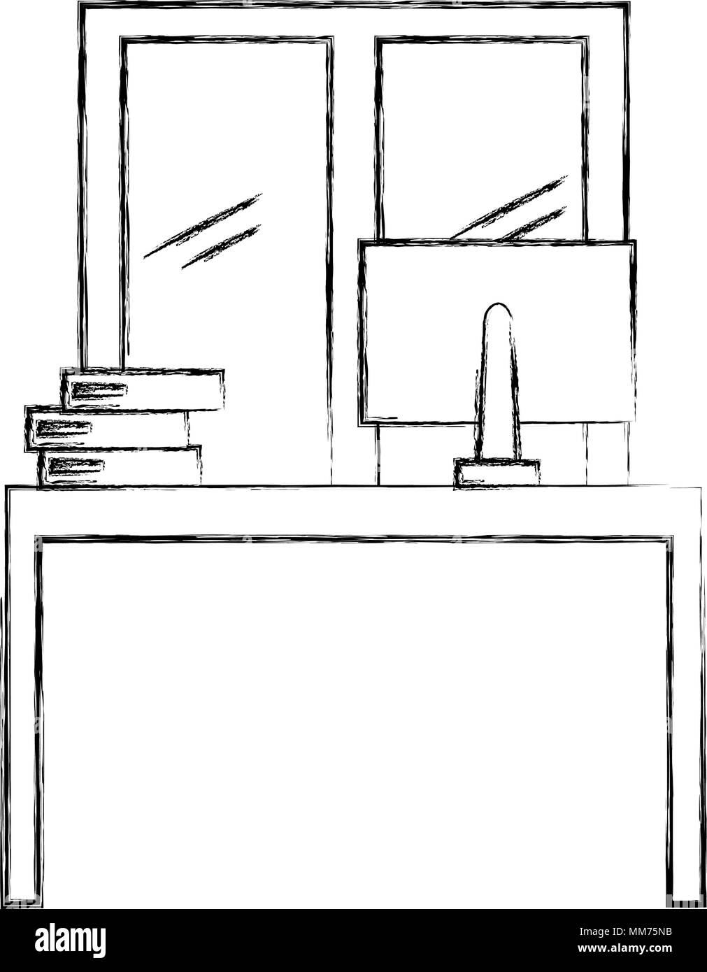 Windows desktop Stock Vector Images - Alamy