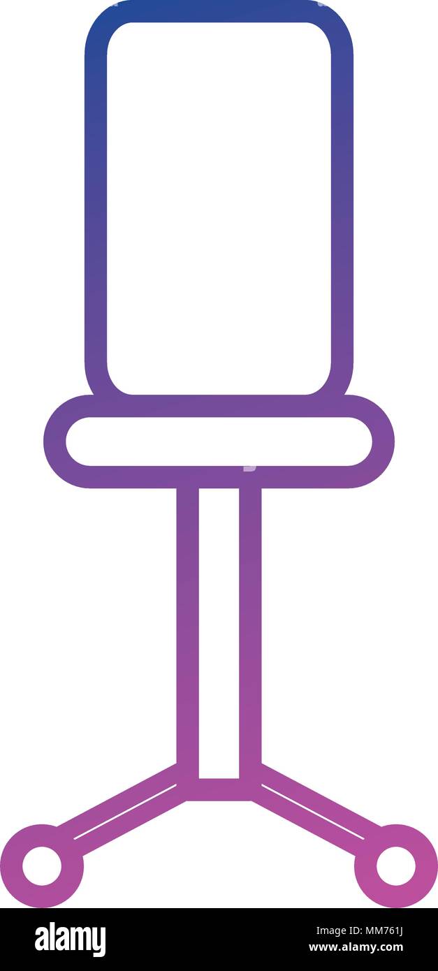 office chair isolated icon Stock Vector Image & Art - Alamy