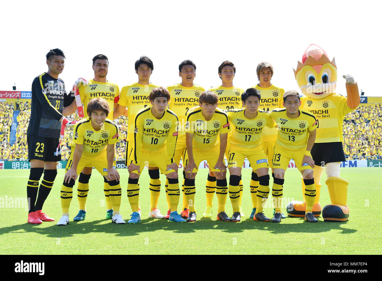 Kashiwa Reysol Team Group Line Up High Resolution Stock Photography And Images Alamy