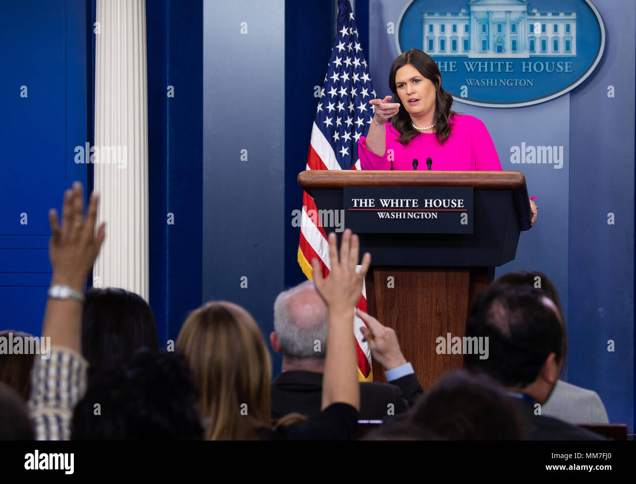 Press Briefing With Press Secretary Sarah Sanders In The