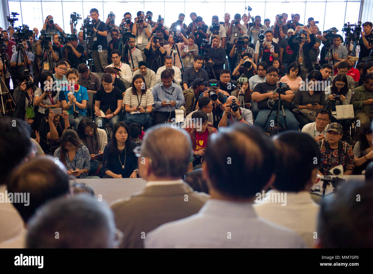 Kuala Lumpur, Malaysia. 10th May, 2018. Thousand of people seen 