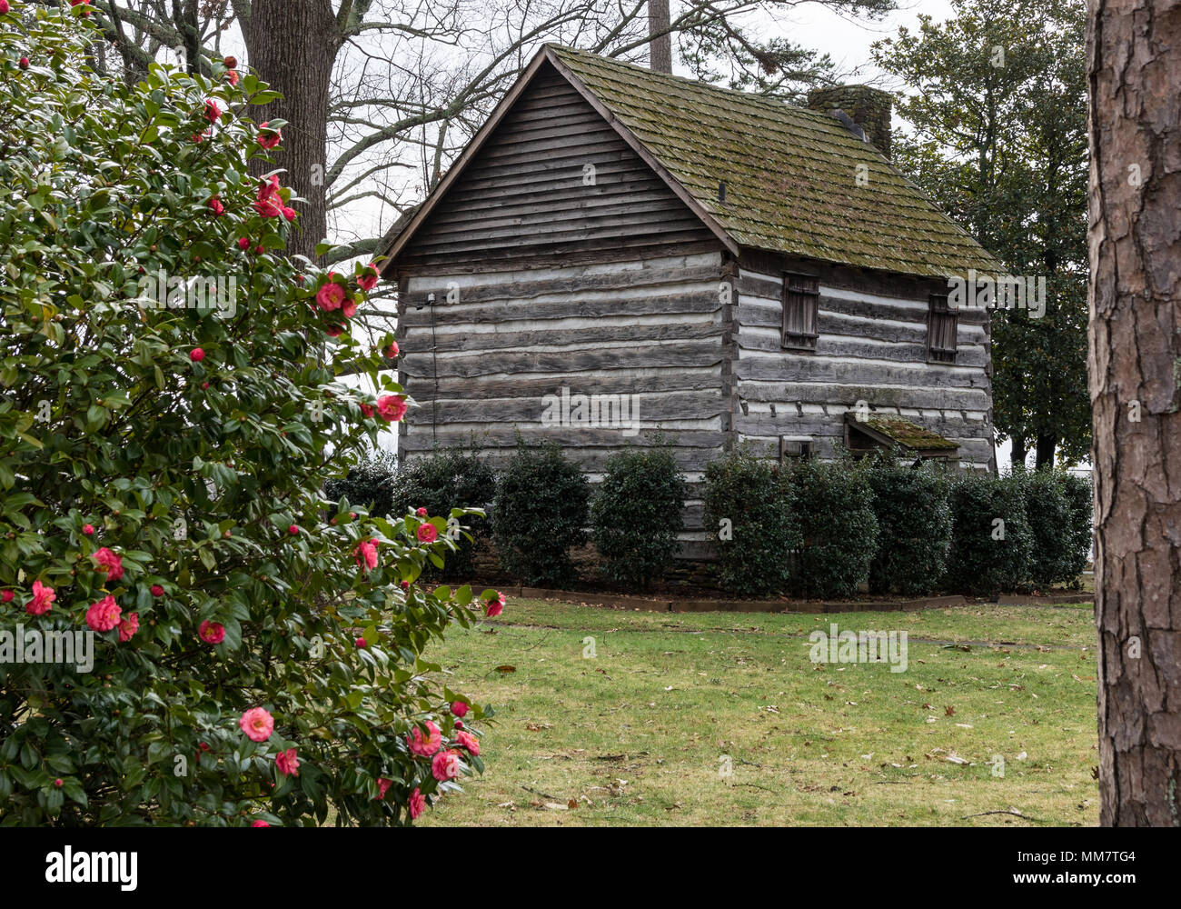 Hickory Nc Usa February 20 On February 2018 A Small Cabin