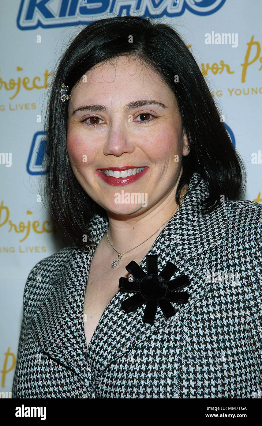 Alex Borstein (Mad TV) arriving at the Trevor Project's Cracked Xmas 7 ...