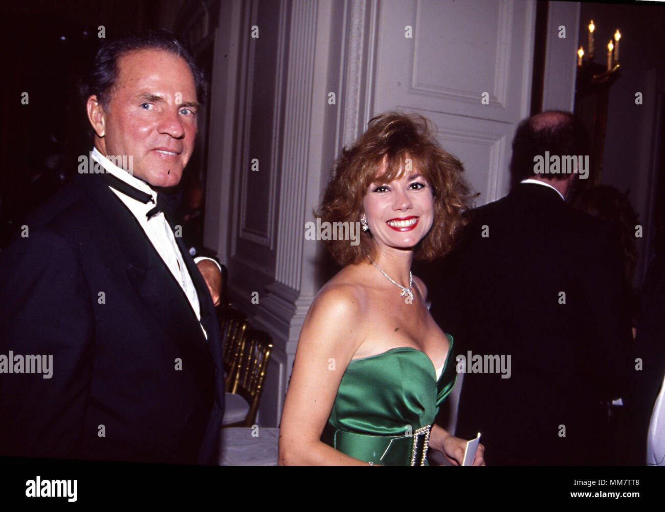 Washington DC., USA, July, 2, 1991 Frank and Kathy Lee Gifford arrival at  the White House for the State Dinner in Honor of the South Korean President  Roh Tae Woo. Credit: Mark