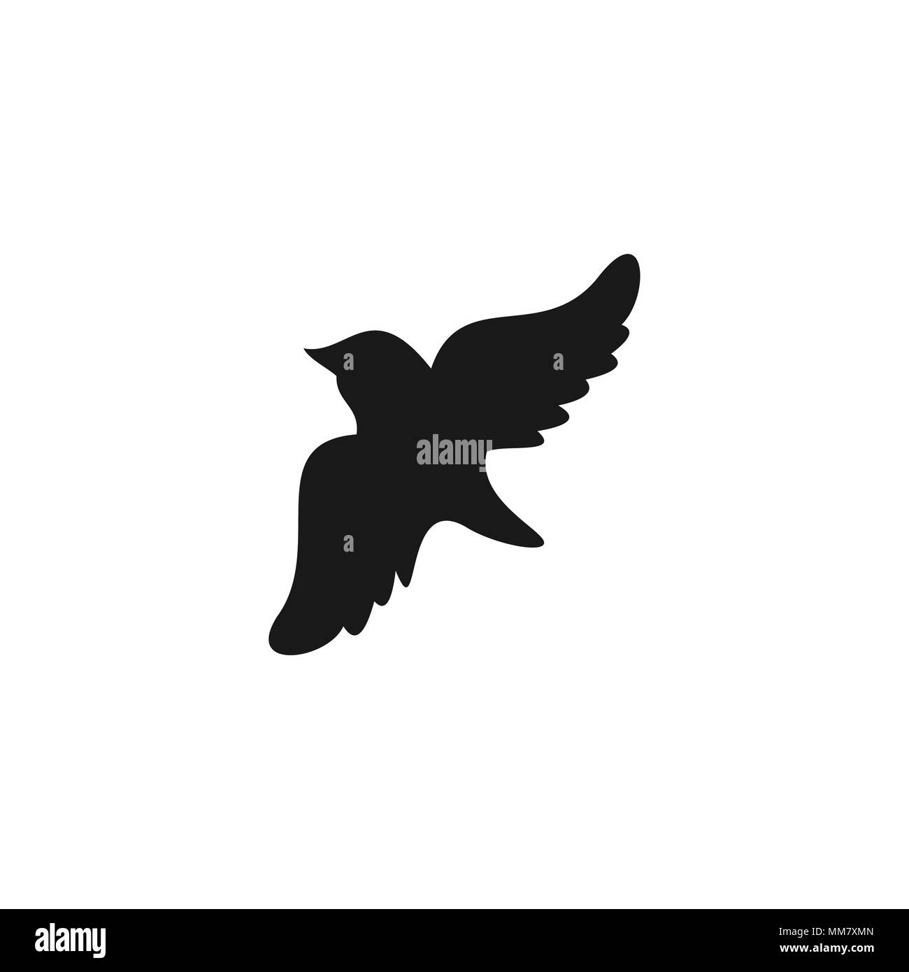 Bird logo, flying bird icons, vector illustrations Stock Vector Image ...