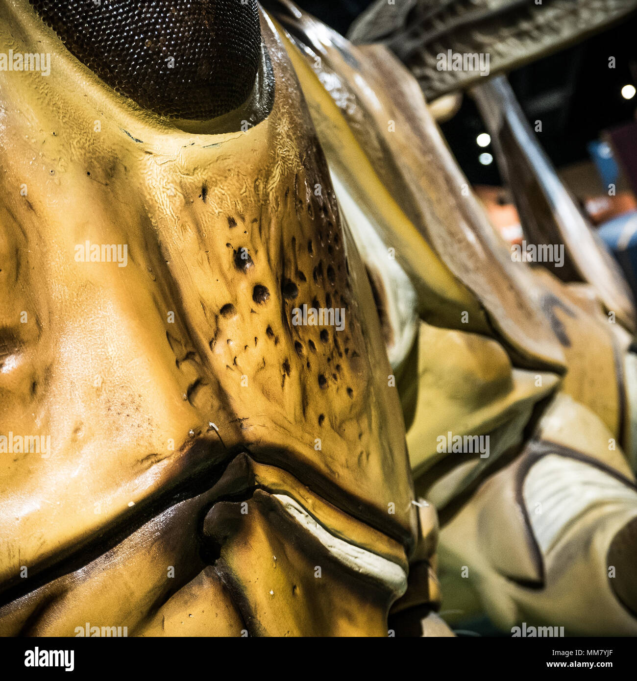 Giant sculpture at the Boston Museum of Science Stock Photo