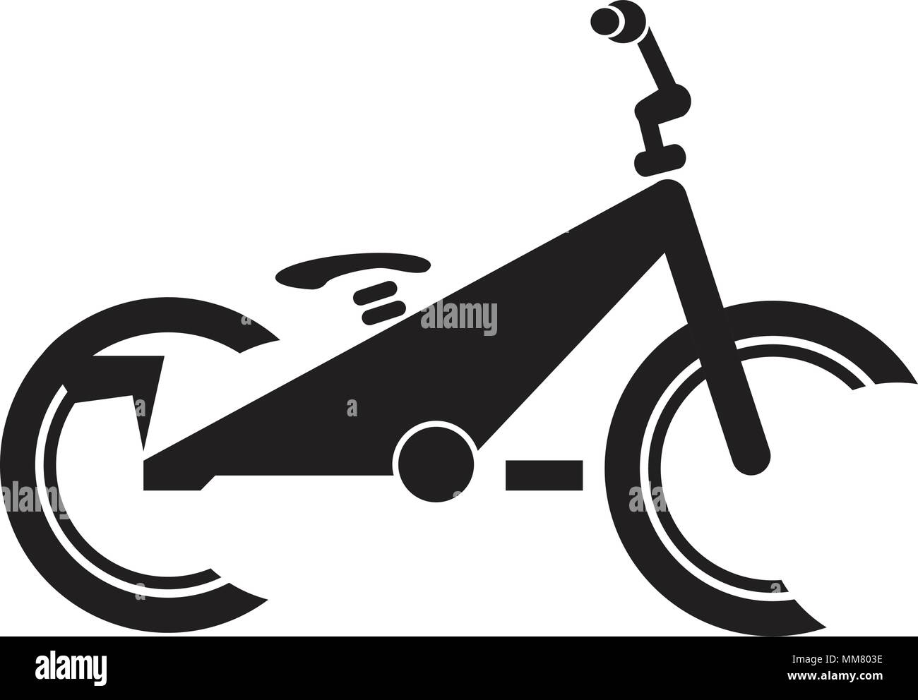 Abstract bicycle icon Stock Vector Image & Art - Alamy