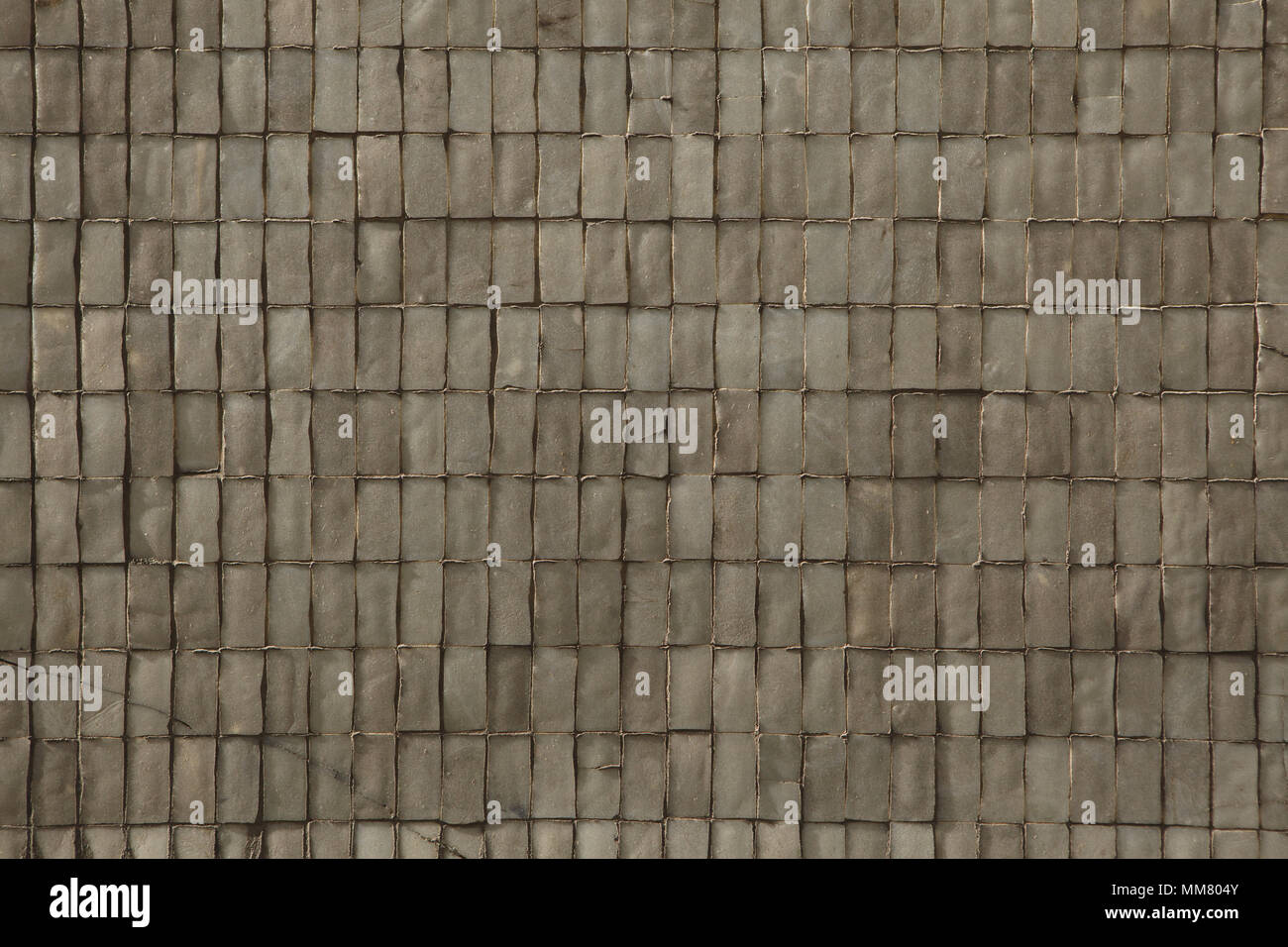 Ceramic facade tiles. Background texture. Stock Photo