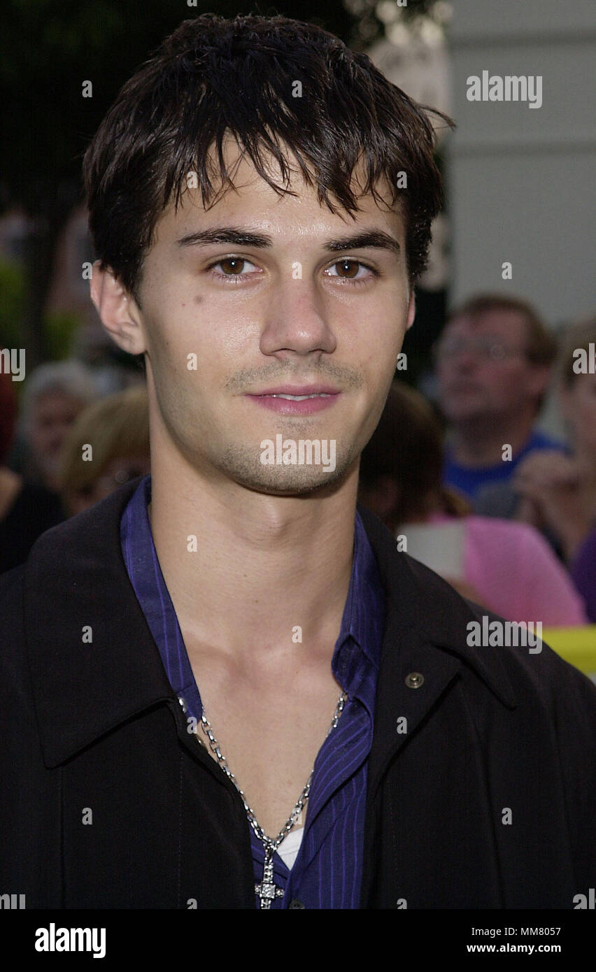 Adam LaVorgnia arriving at the premiere of Summer Catch at the Mann ...