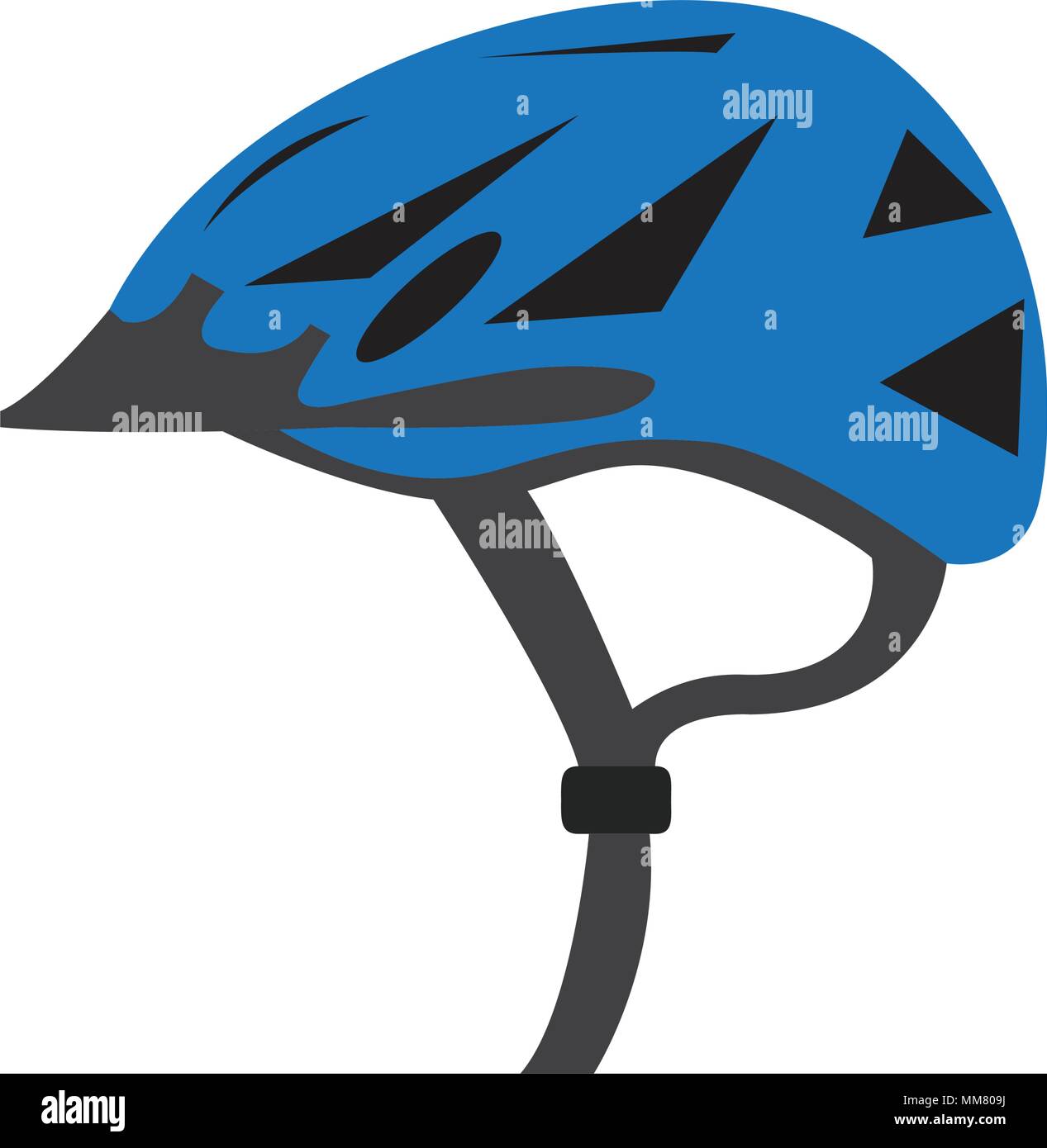 Helmet bike icon Stock Vector