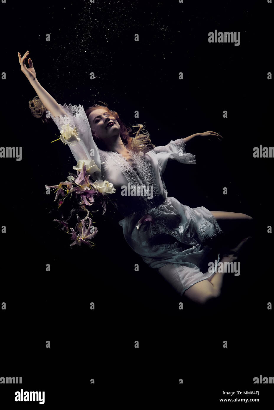 Floating in a Dream Stock Photo Alamy