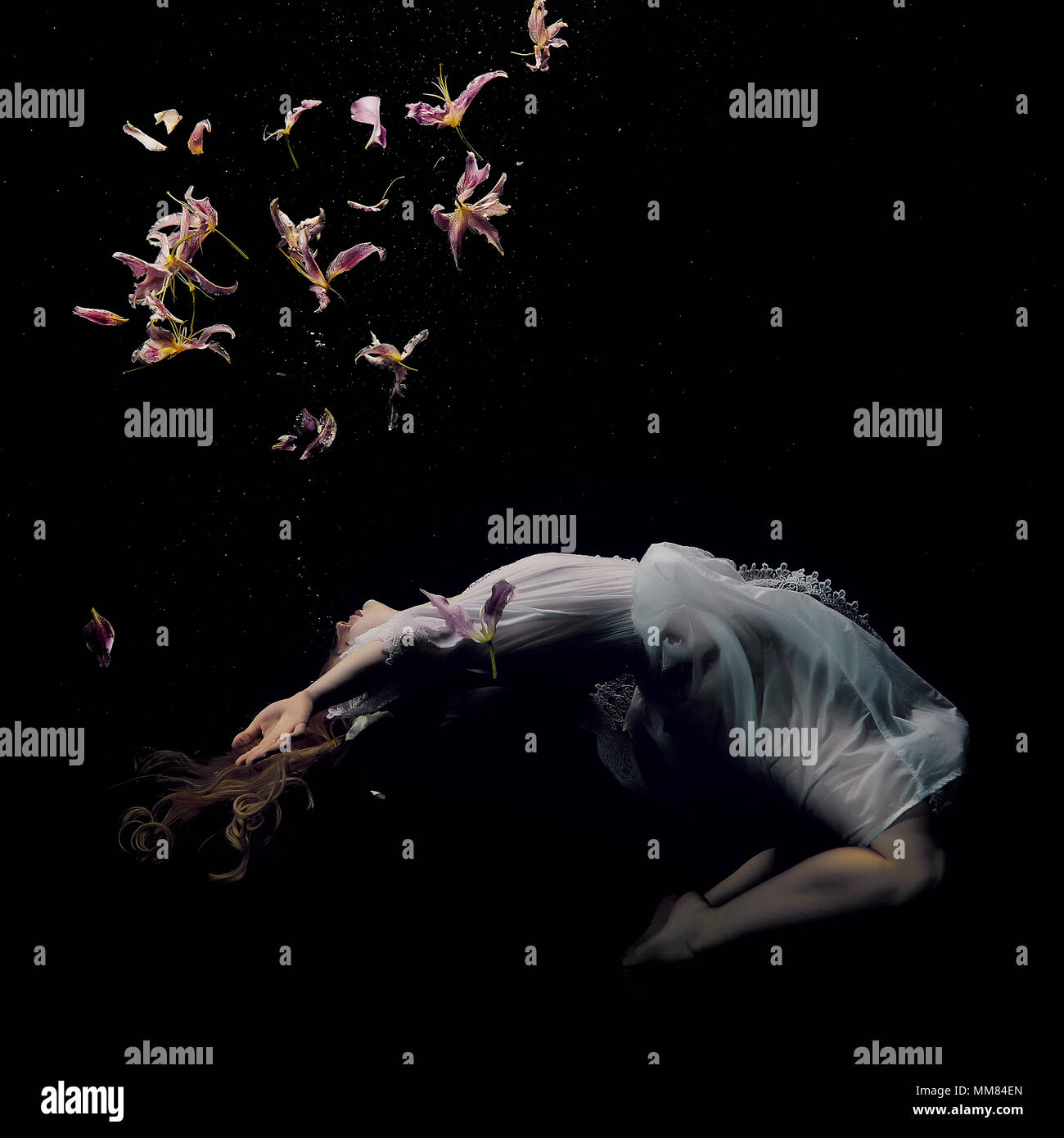 Floating in a Dream Stock Photo Alamy