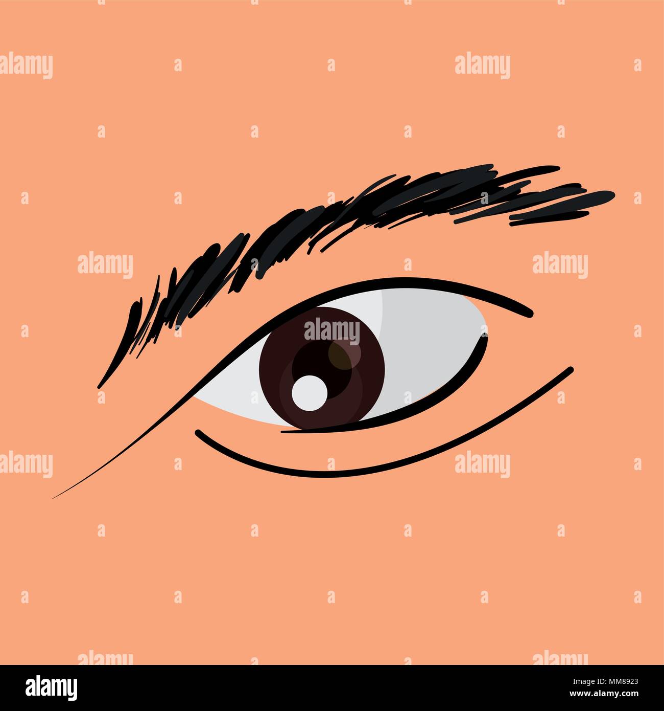 Black Eye Stock Vector Images - Alamy