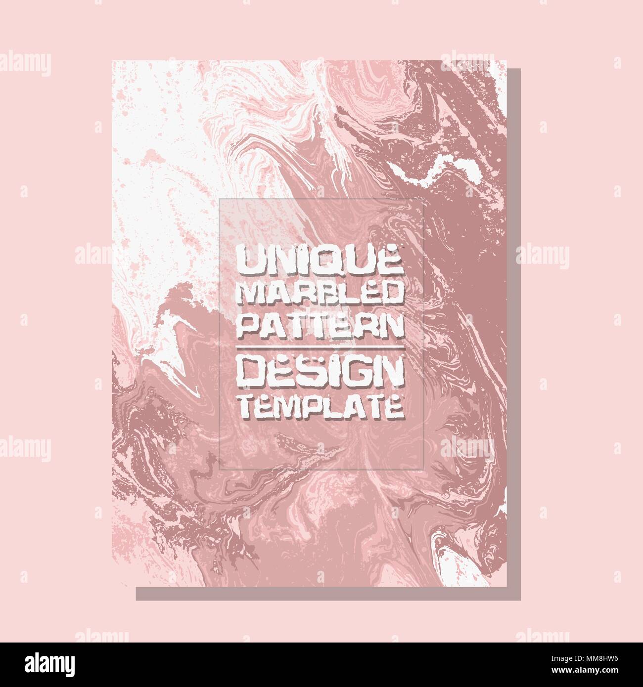 Marbled pink abstract background. Liquid marble pattern. Vector fluid ...