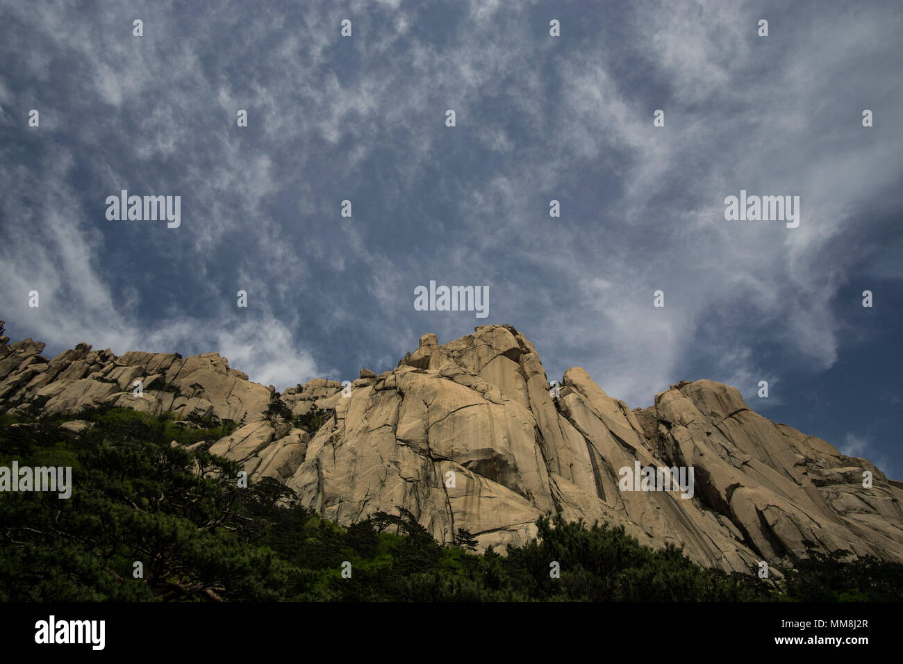 Ulsan boulder peak Stock Photo