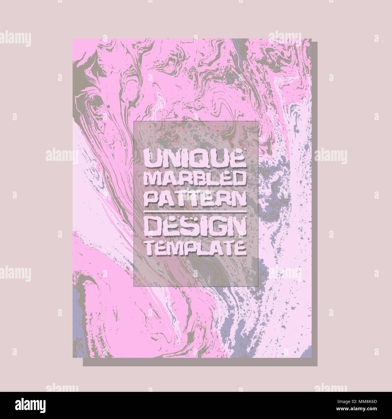 Marbled pink abstract background. Liquid marble pattern. Vector fluid ...