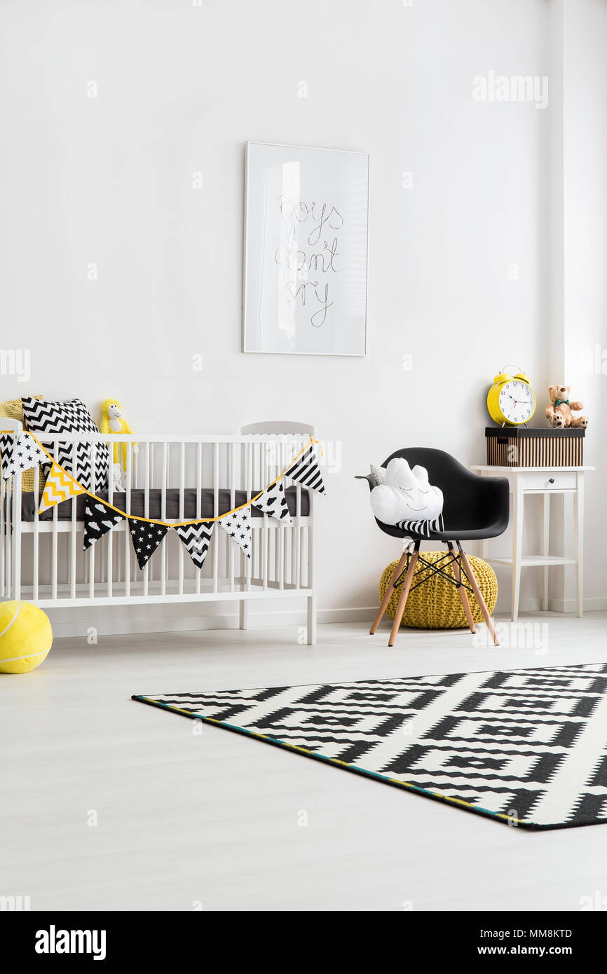 Image of a modern nursery room Stock Photo Alamy