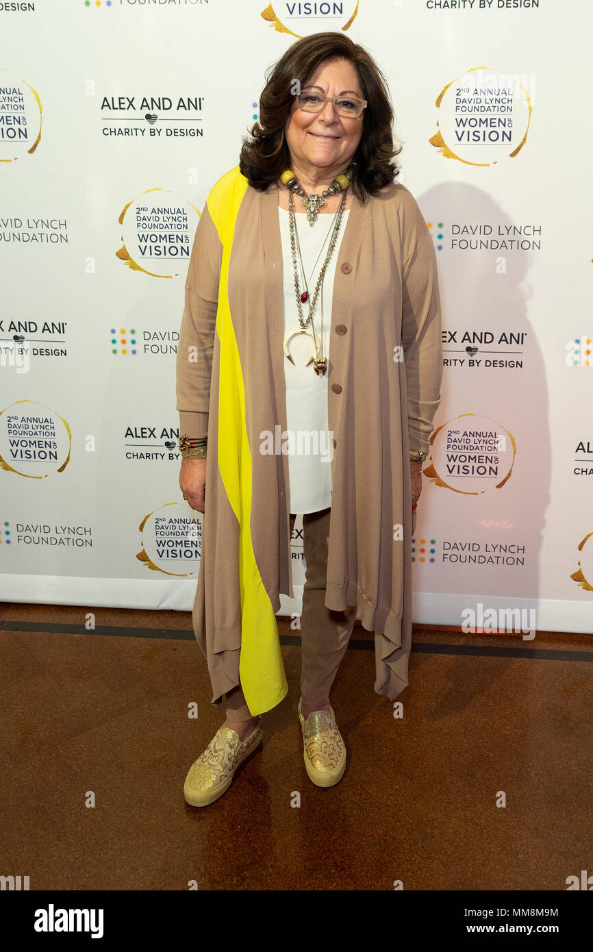 New York, United States. 08th May, 2018. Fern Mallis attends David Lynch Foundation Women of Vision Benefit Luncheon at 583 Park Avenue Credit: Lev Radin/Pacific Press/Alamy Live News Stock Photo