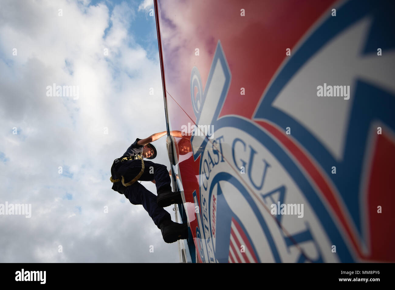 coast guard flag voice