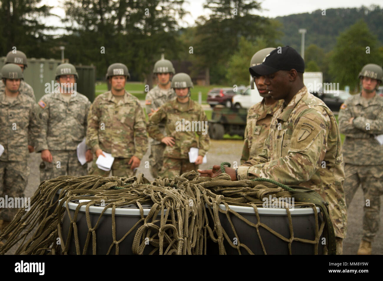 Air Assault sling load instruction at Camp Dawson is a U.S. Army ...