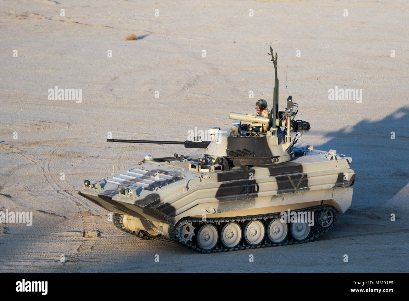 FORT IRWIN, Calif. – OPFOR Surrogate Vehicles from the 11th Armored ...