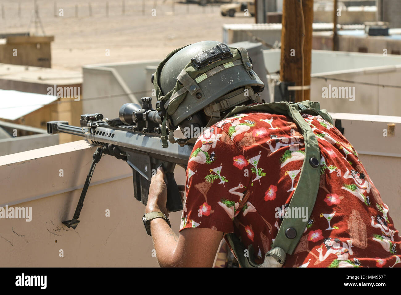 FORT IRWIN, Calif. – A Soldier from Assassin Troop, 1st Squadron, 11th ...