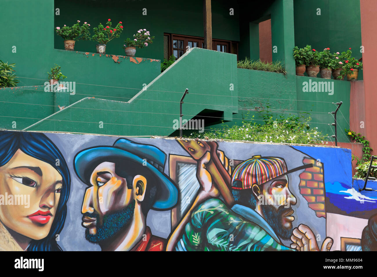 Apartments, Barranco District, Lima, Peru Stock Photo Alamy