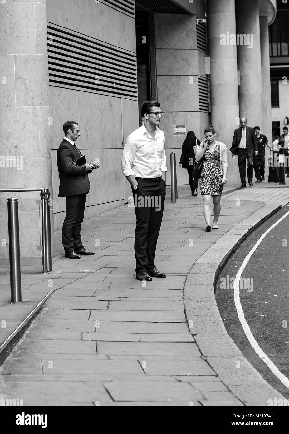 London City Streets Stock Photo Alamy