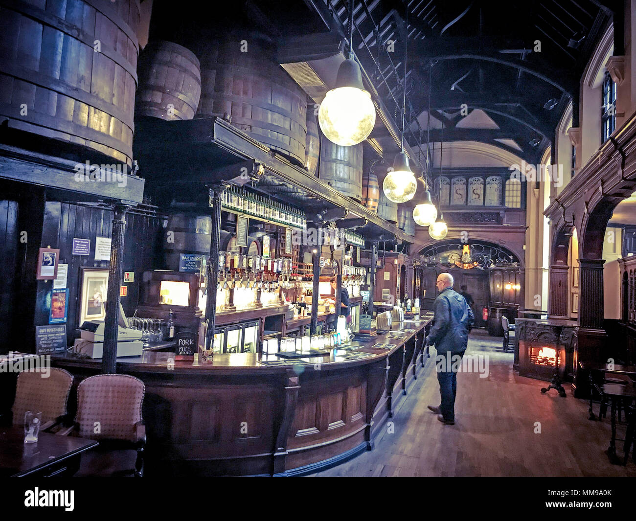 Citte Of Yorke Pub, Chancelry Lane, Holborn, London, England, UK Stock Photo