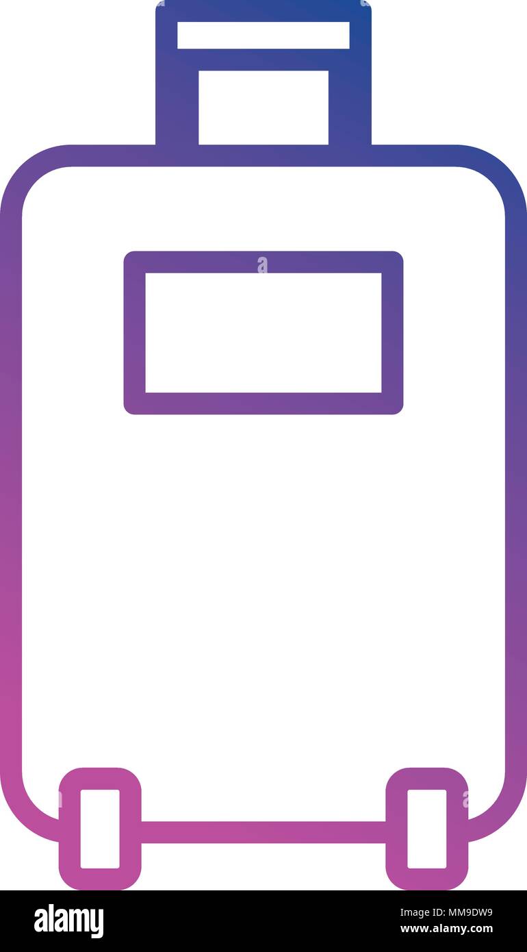 suitcase travel isolated icon Stock Vector Image & Art Alamy