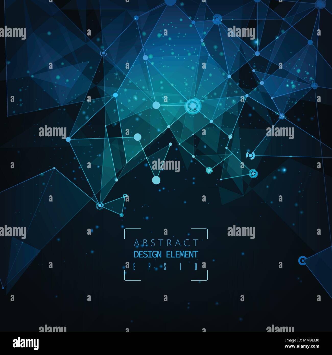 Abstract futuristic digital technology background. Illustration Vector ...